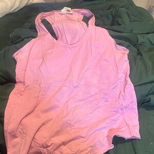lululemon athletica Light Pink Tank Top
